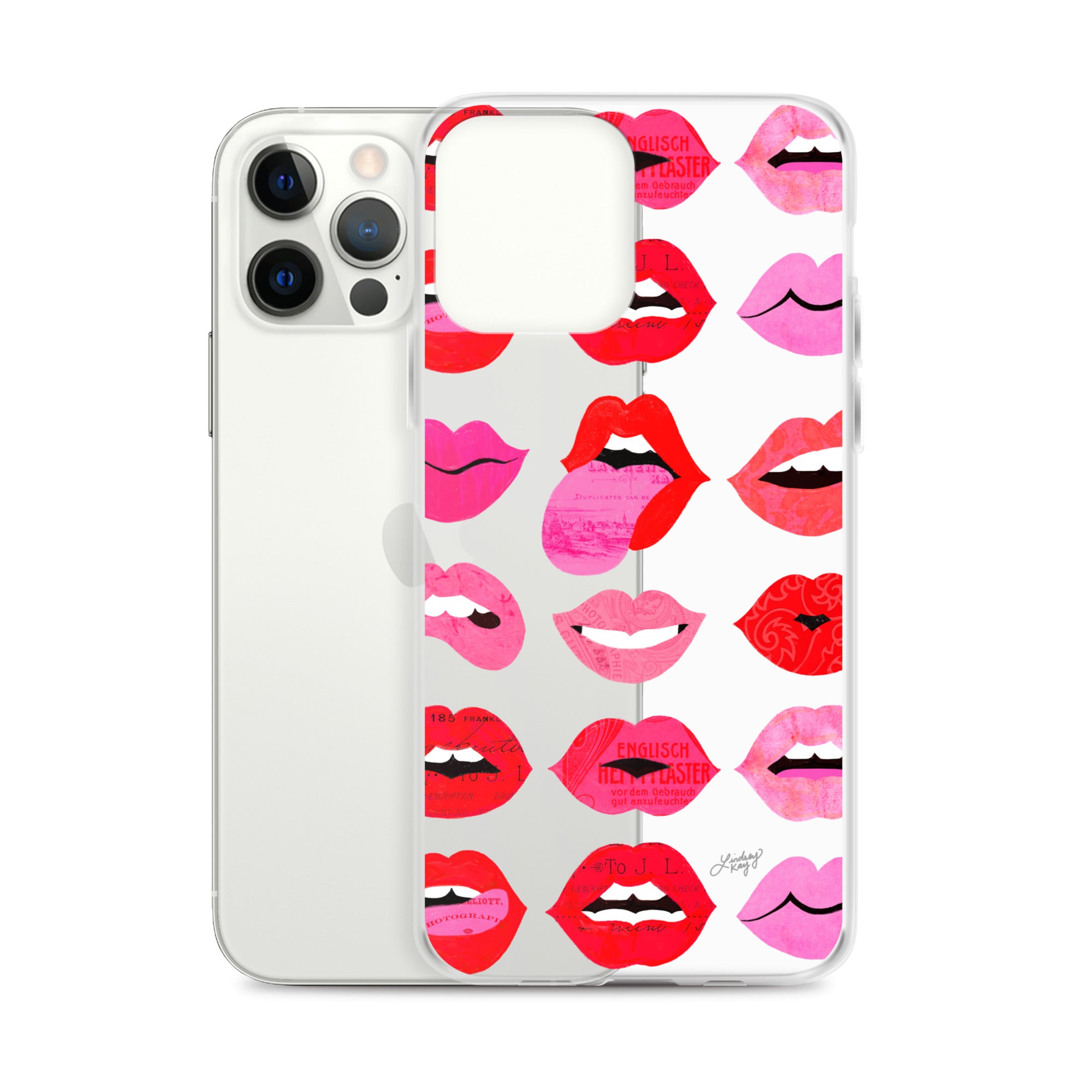 Labios de Amor - Funda transparente para iPhone®