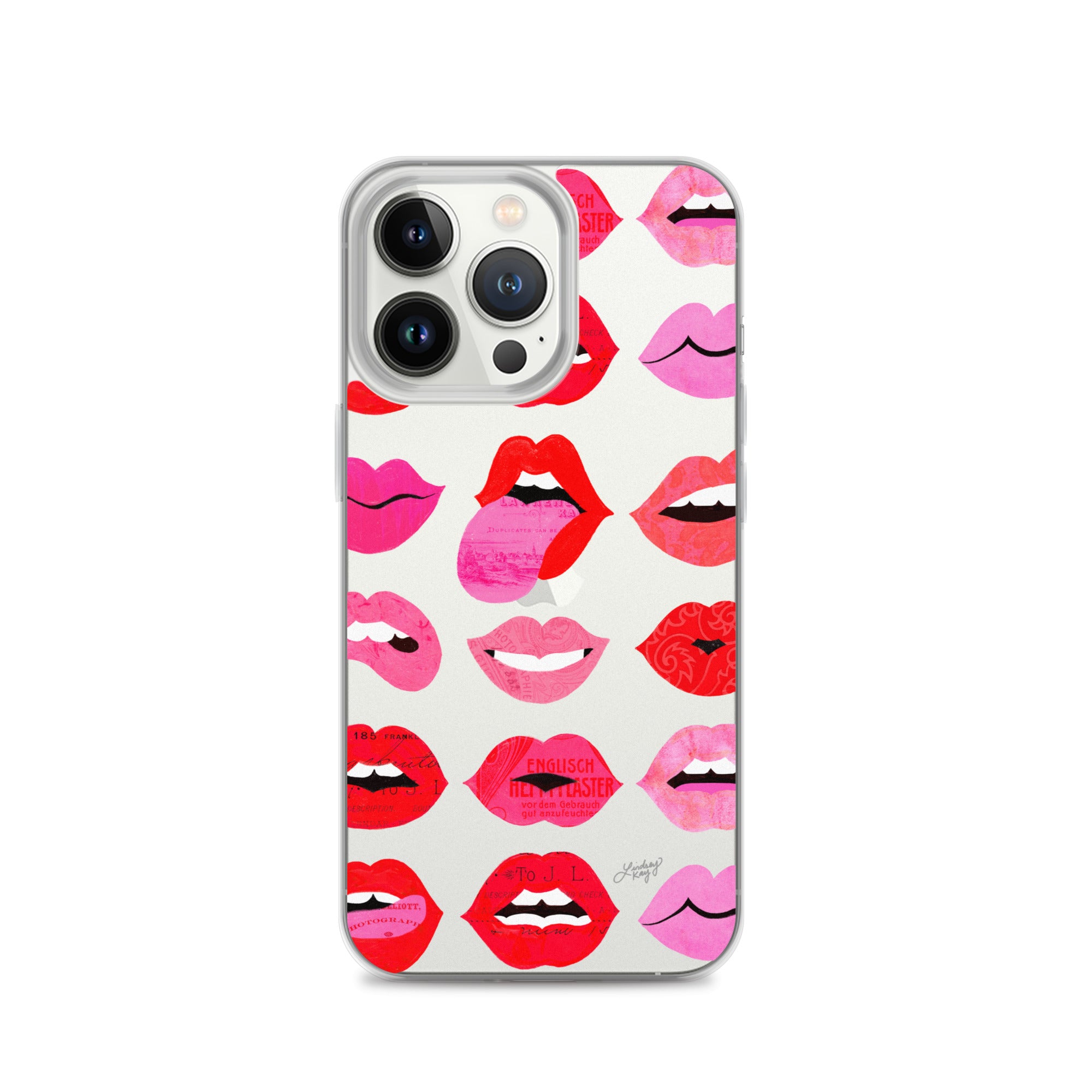 Labios de Amor - Funda transparente para iPhone®