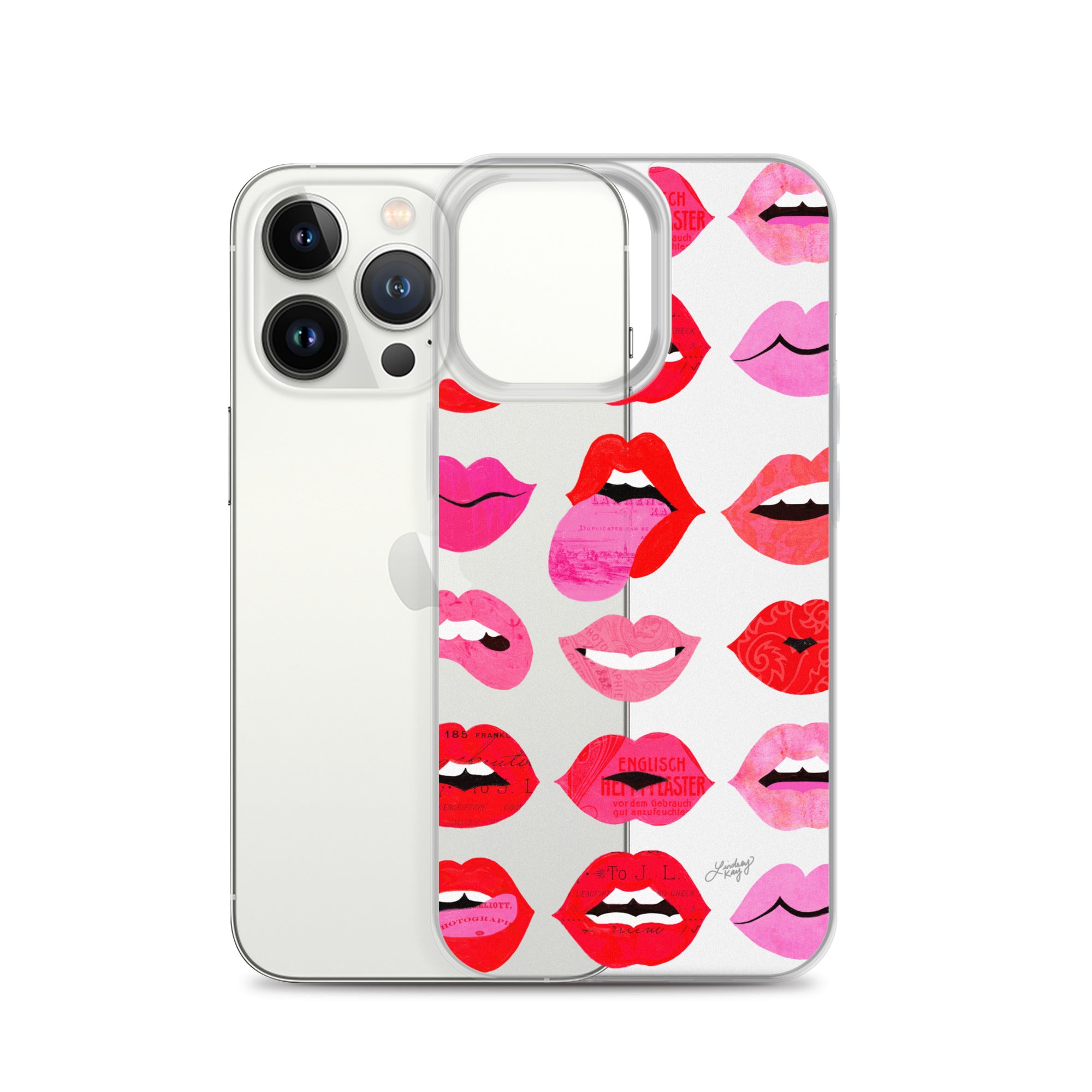 Labios de Amor - Funda transparente para iPhone®