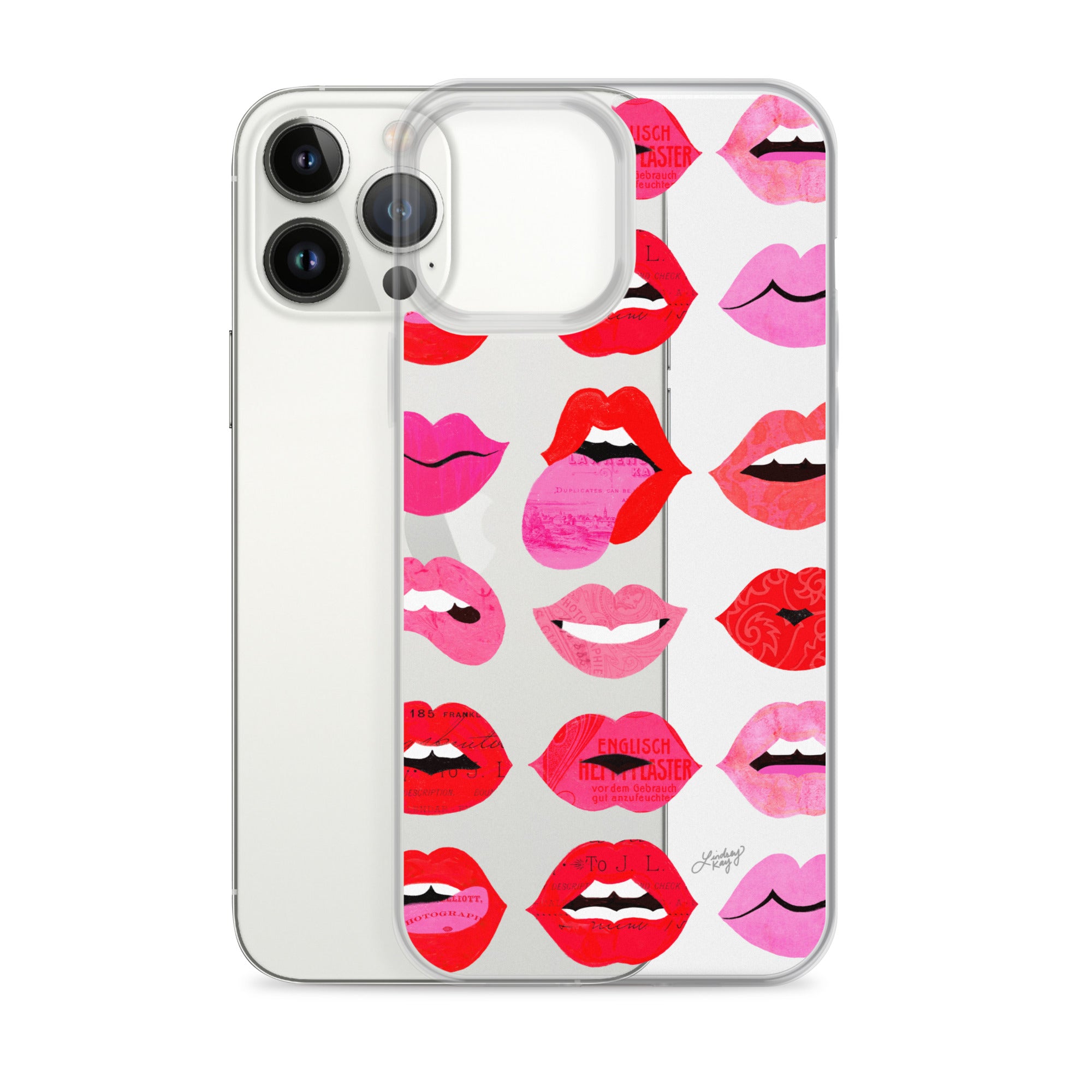 Labios de Amor - Funda transparente para iPhone®