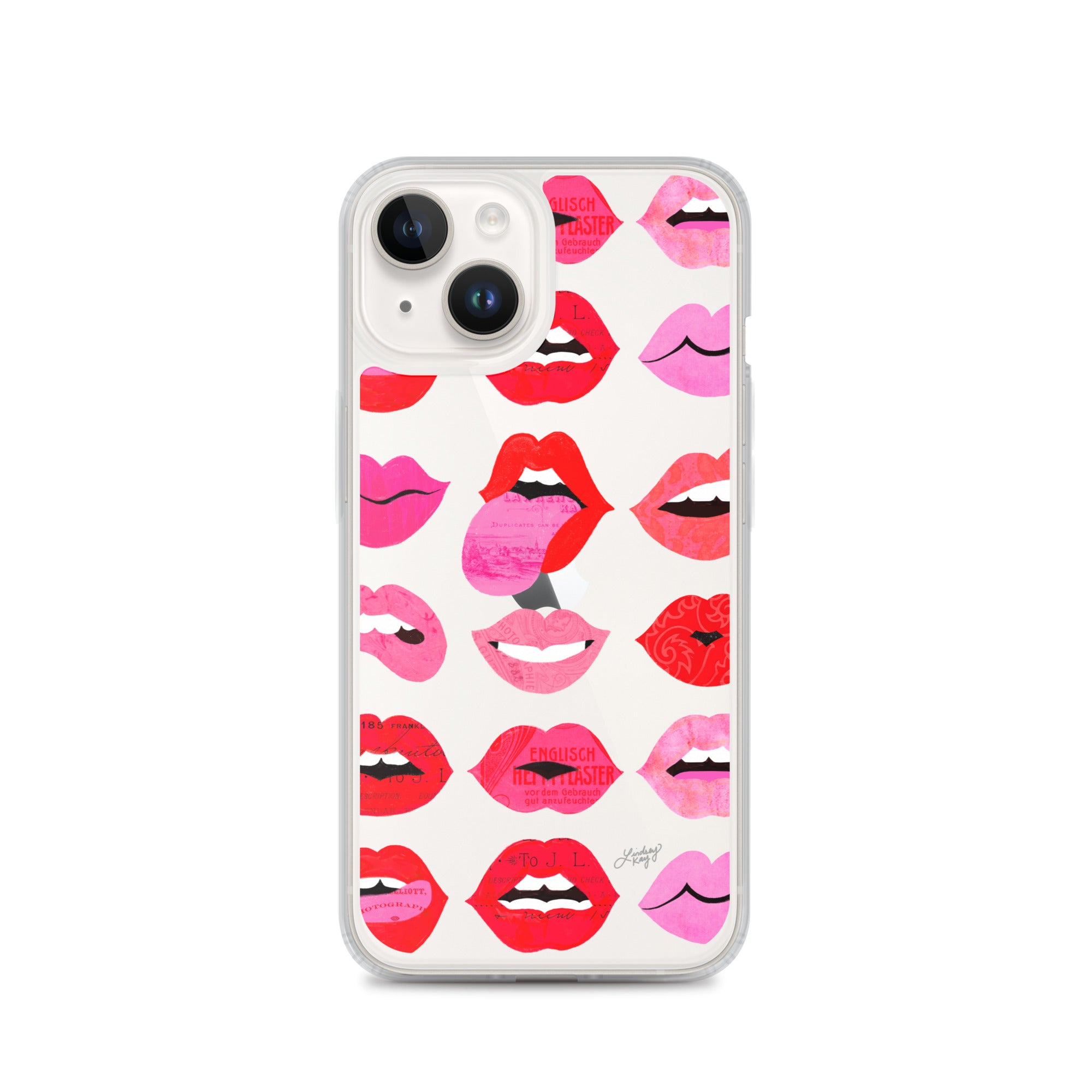 Labios de Amor - Funda transparente para iPhone®