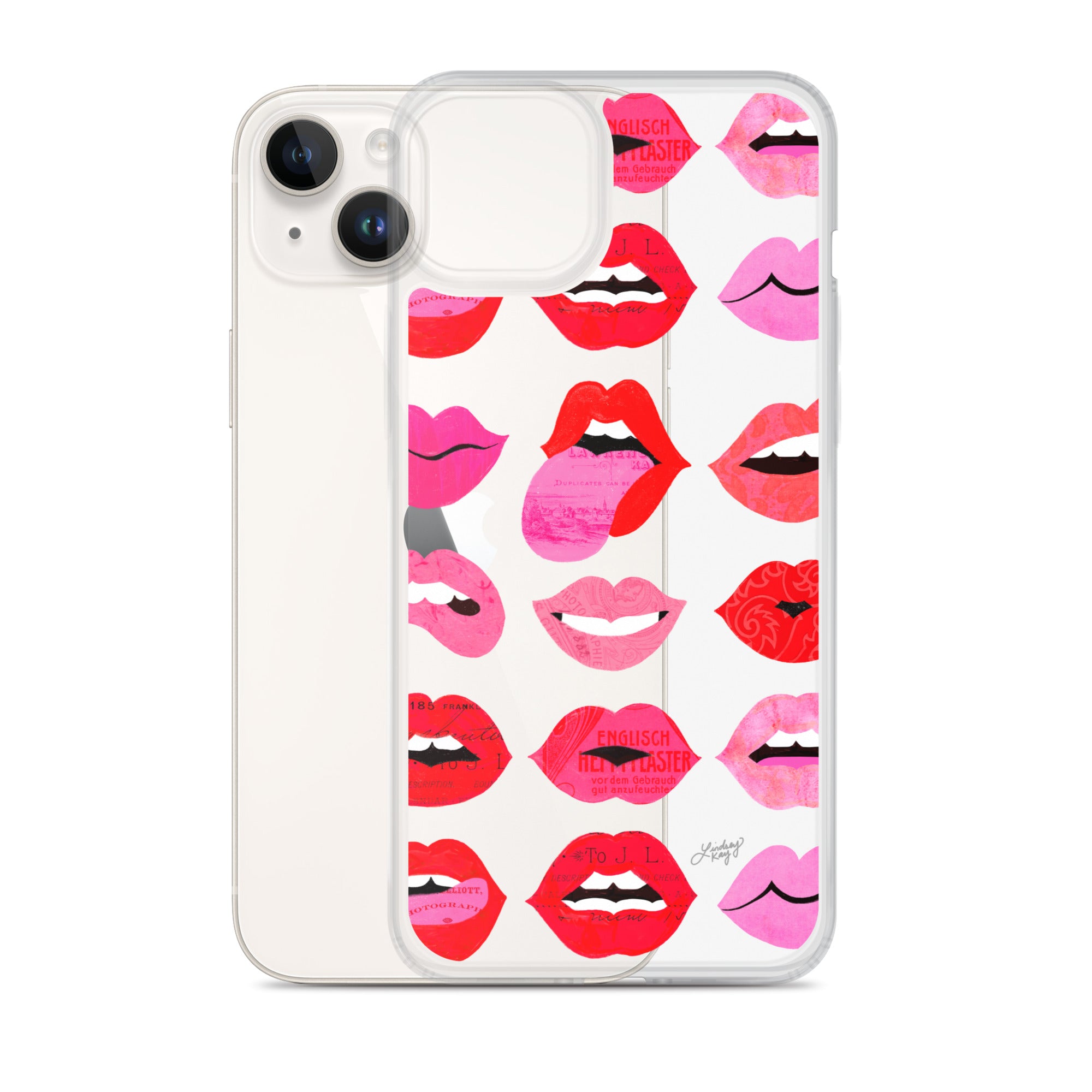 Labios de Amor - Funda transparente para iPhone®