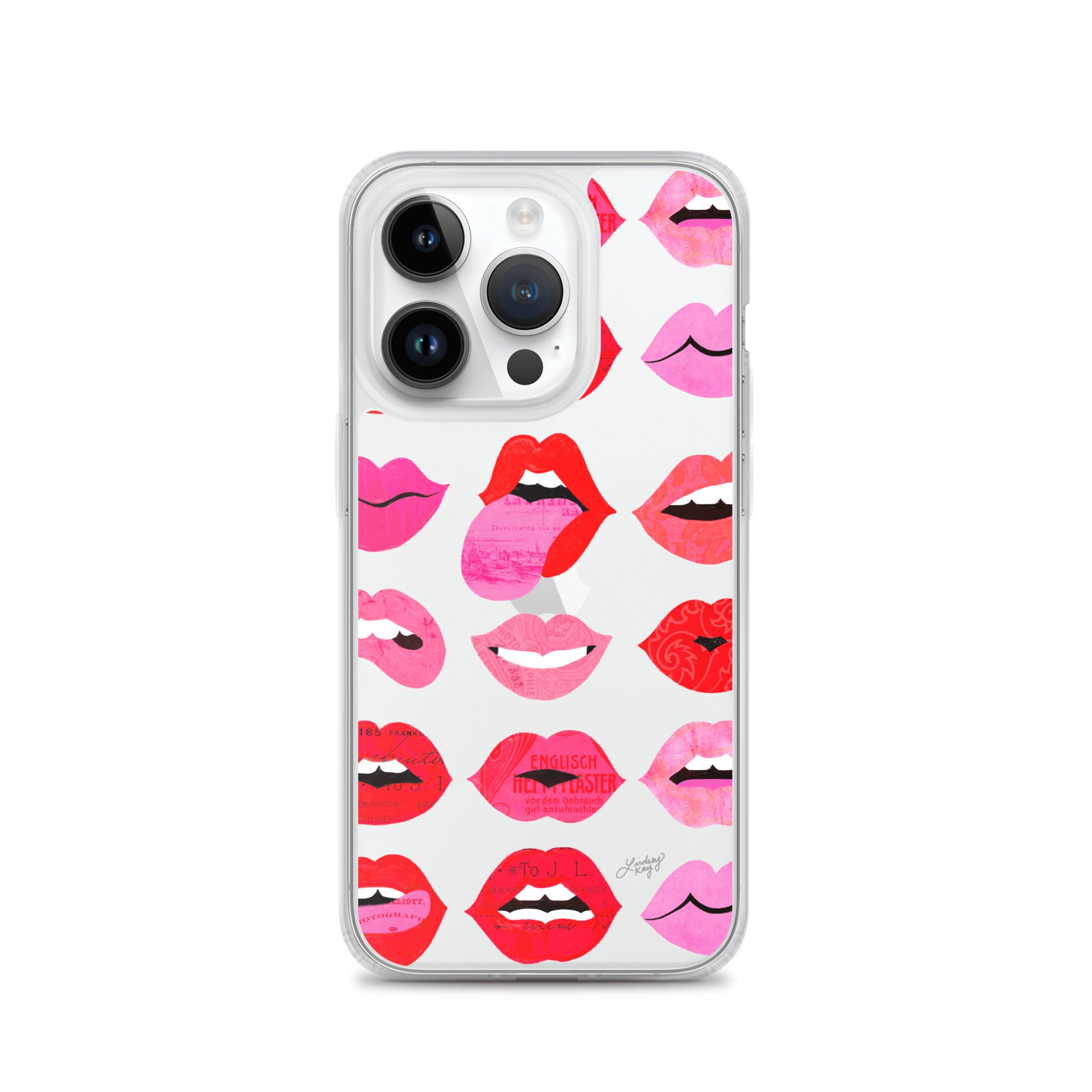 Labios de Amor - Funda transparente para iPhone®