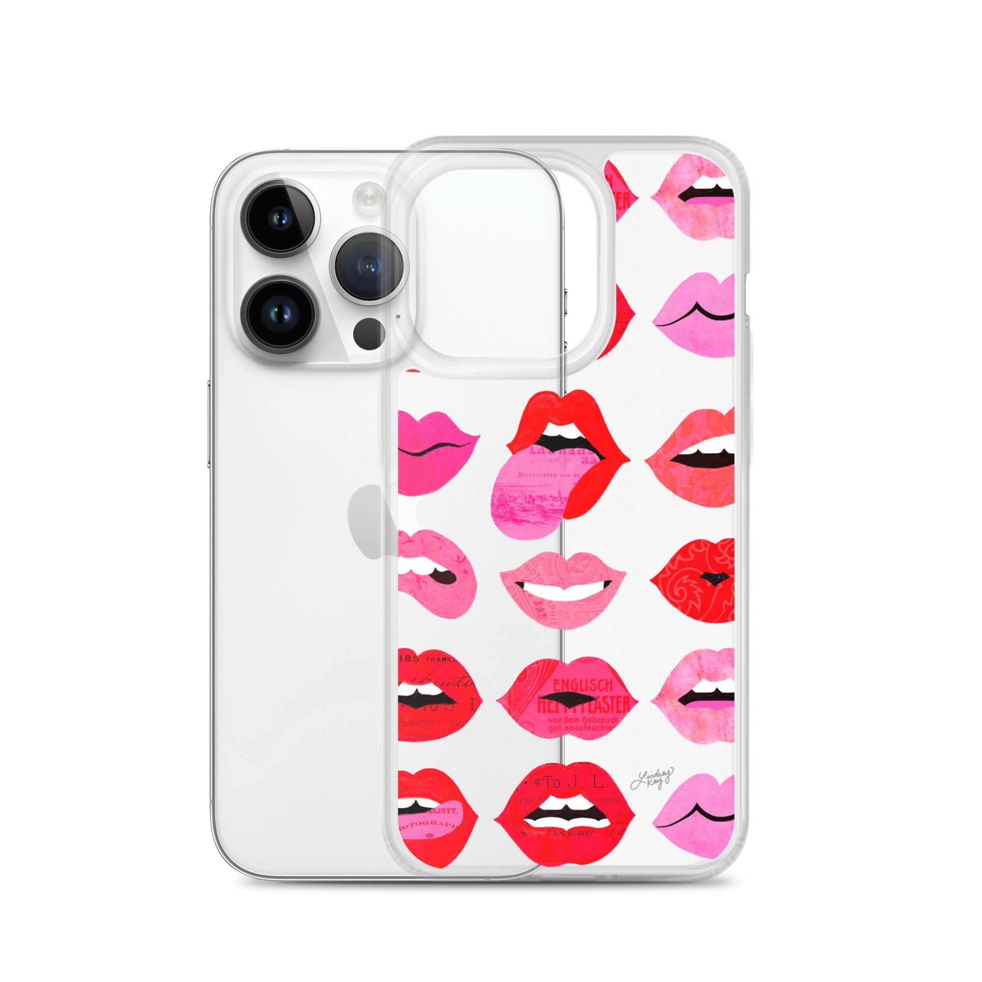 Labios de Amor - Funda transparente para iPhone®