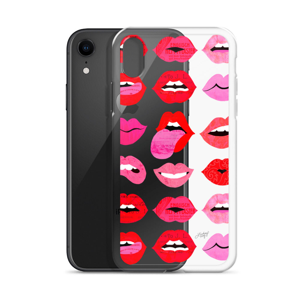 Labios de Amor - Funda transparente para iPhone®