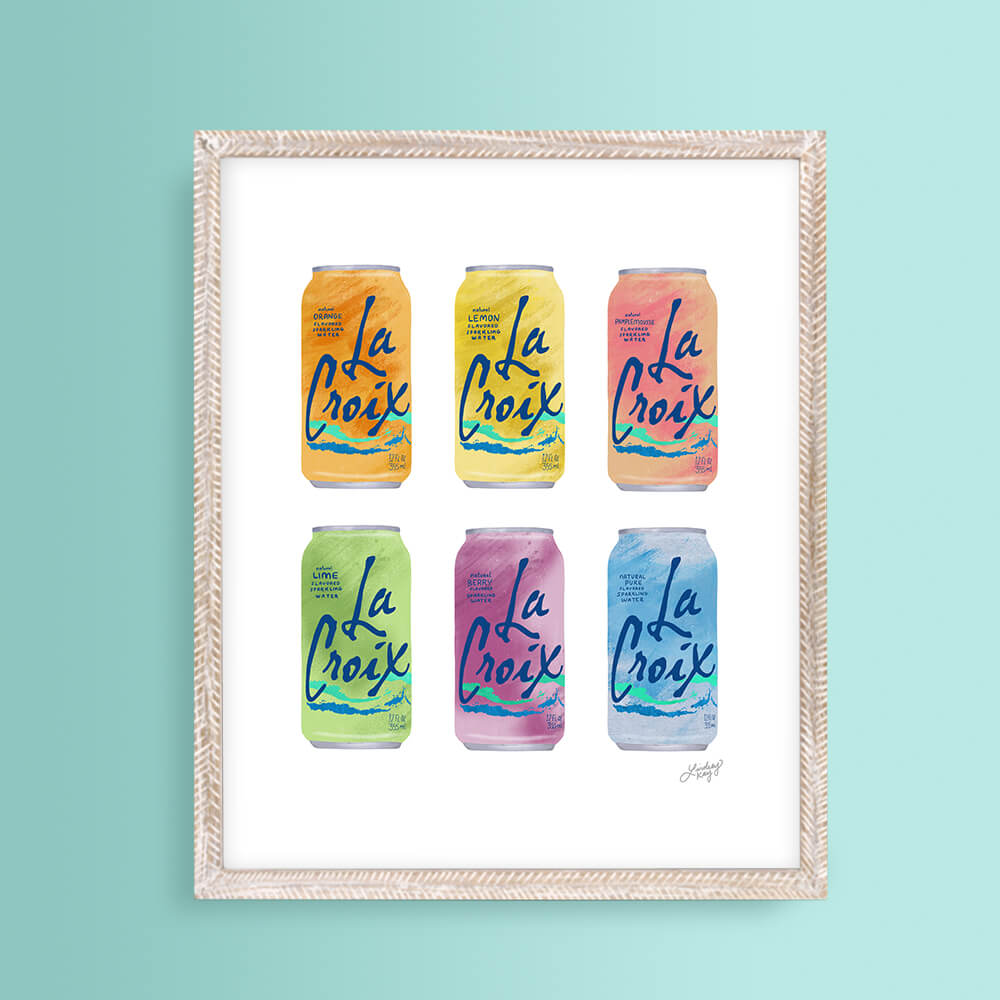 la croix art, la croix art print, la croix illustration, lindsey kay co