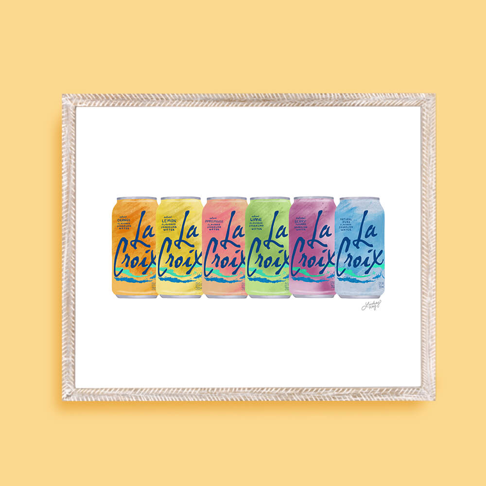 la croix art, la croix art print, la croix illustration, lindsey kay co