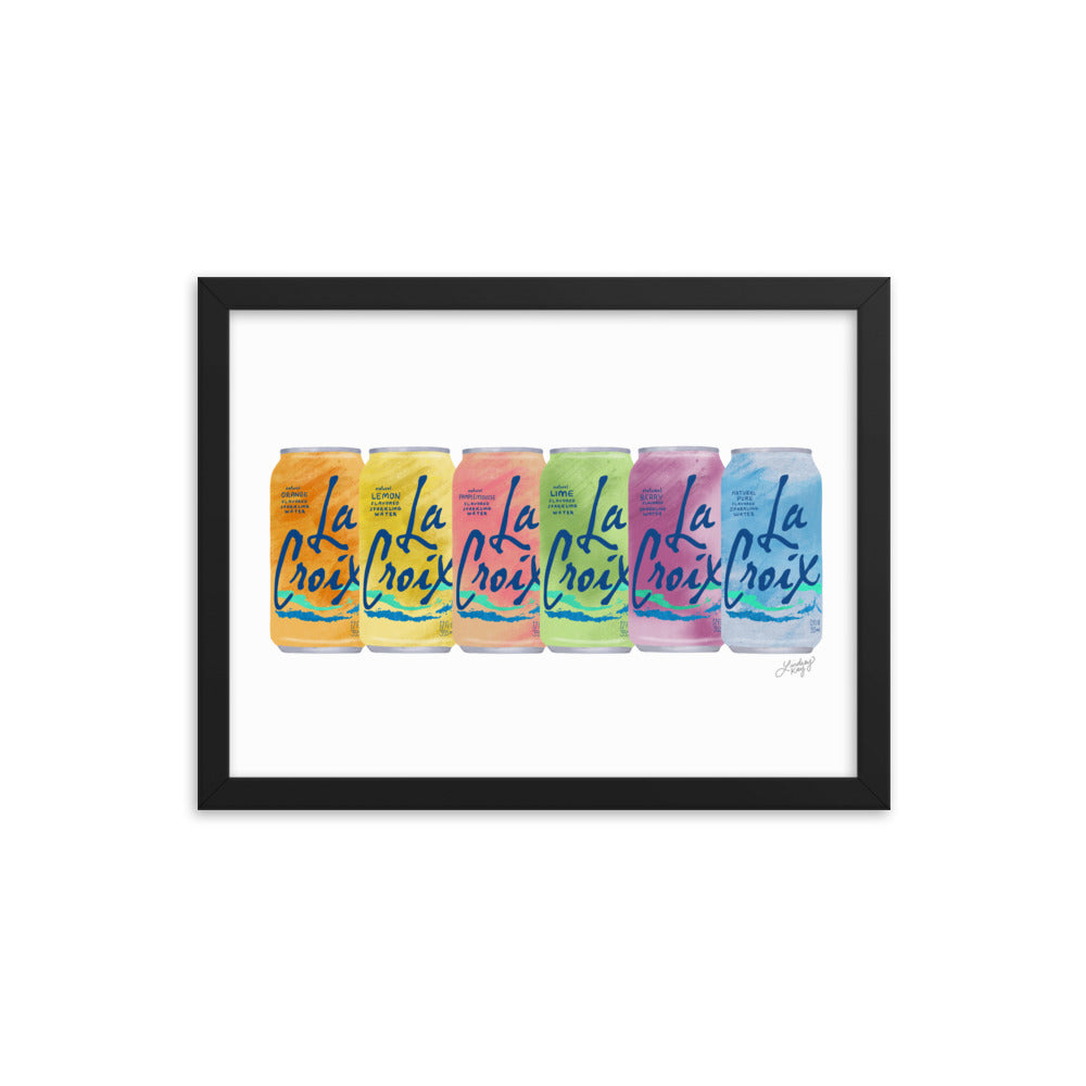 Illustration de La Croix - Impression mate encadrée