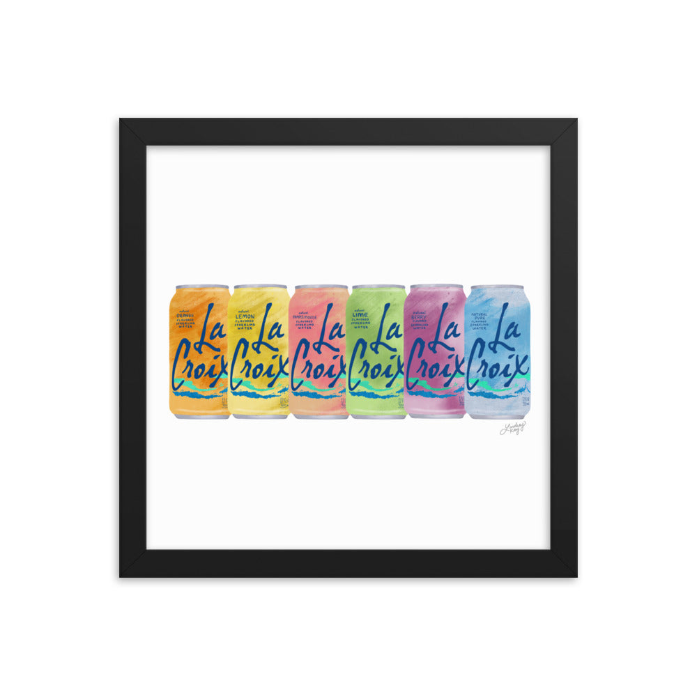 Illustration de La Croix - Impression mate encadrée