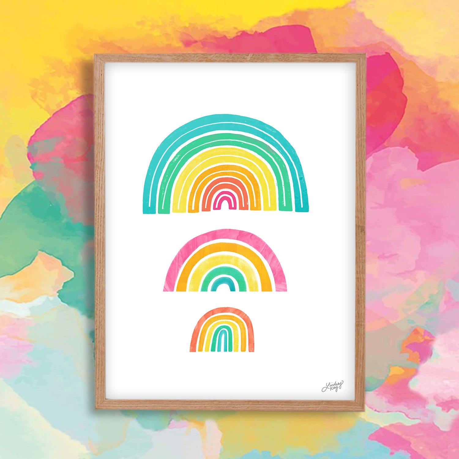 Rainbows - Art Print - Lindsey Kay Collective