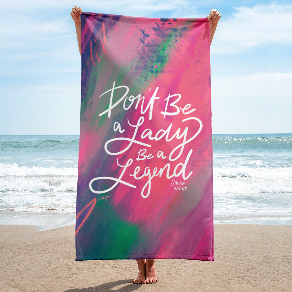 Stevie Nicks Quote - Beach Towel