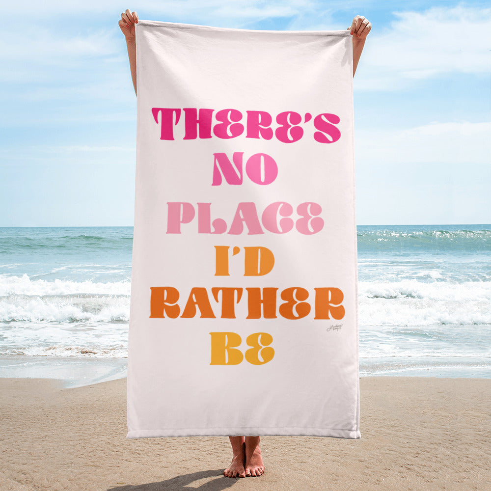 rufus du sol lyrics no place beach towel pool accessories pink summer lindsey kay collective