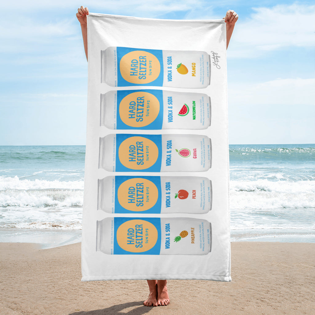 Seltzer High Noon Can - Beach Towel